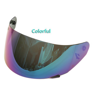 Lentes para Casco de Motocicleta Agv K1 K5, Visera Completa, Color Marrón Plateado, Material de PC - Product Image 2