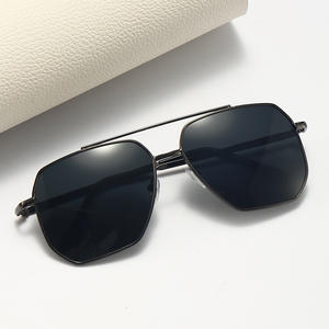 Lunettes de soleil à double faisceau à la mode miroir de <span class=keywords><strong>crapaud</strong></span> rétro pour hommes lunettes de soleil de conduite décontractée pour la pêche - Product Image 2