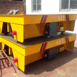Taller de suministro de China, carros de transferencia de riel eléctrico motorizado de 10 toneladas, carro plano - Product Image 4