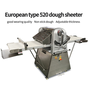 Sfogliatrice Professionale per Pasticceria, Laminatrice per Croissant, Rullo per Impasto <span class=keywords><strong>Pizza</strong></span> per Laboratori di Lavorazione Snack - Product Image 1