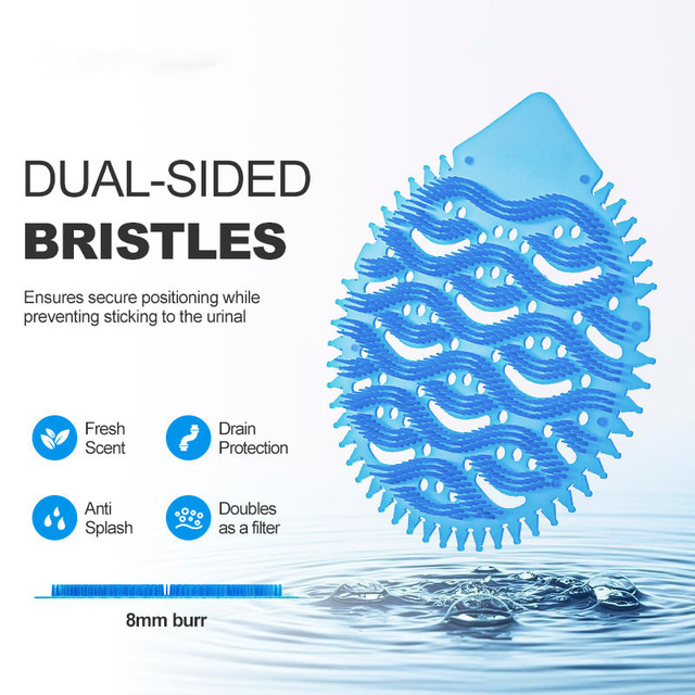 Smarlean Disposable Anti-splash Ocean Fragrance Toilet Deodorizer Urinal Screen Mat