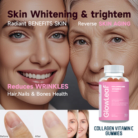 Gommes de beauté antioxydantes à la vitamine C et au collagène Acorn pour adultes, complément éclaircissant pour la peau