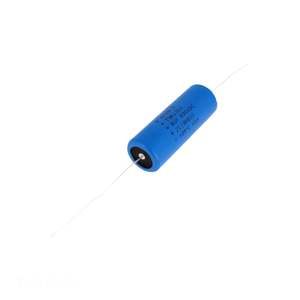 Condensador axial de aluminio original CAP ALUM 8UF 600V TH TVA1962 8 uF de montaje a través de orificio - Product Image 1
