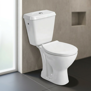 Turkish Design Two Piece Ceramic Toilet Budget Friendly Water Closet For Bathroom Use WC Set - Product Image 2