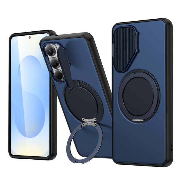 For Samsung S26 Plus Hybrid Magnetic Stand Mobile case Camera protection Phone case for Samsung S26 S25 S24 ultra