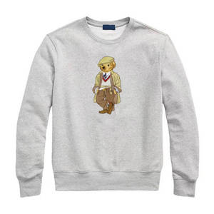 <span class=keywords><strong>Felpa</strong></span> Autunnale in Cotone 100% Lavorata a Maglia con Collo Tondo per Ralph Lauren <span class=keywords><strong>POLO</strong></span> BEAR 24SS Stock Felpe da Uomo - Product Image 2