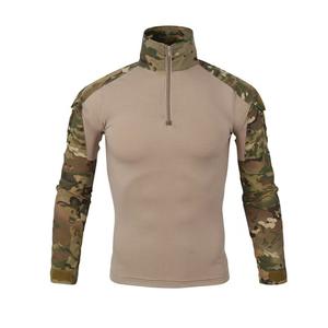 Camisas Utilitarias para Hombre, Manga Larga con Cierre de 1/<span class=keywords><strong>4</strong></span>, con Bolsillos, Ropa Casual de Trabajo - Product Image 6