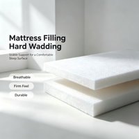 Fibre de polyester creuse conjuguée de haute qualité en gros pour le remplacement de la couche de soutien des matelas