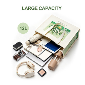 Sac fourre-tout en toile de coton biologique, sac de shopping écologique de qualité supérieure pour les marques durables - Product Image 2