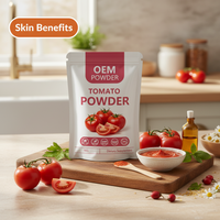 Poudre de tomate Kangherb en vrac, 99 % pure, qualité alimentaire, sans additifs, sans conservateurs, en sachet