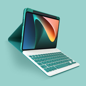 เคสแท็บเล็ตคีย์บอร์ดไร้สายหนัง PU สำหรับ <span class=keywords><strong>Xiaomi</strong></span> <span class=keywords><strong>Mi</strong></span> <span class=keywords><strong>Pad</strong></span> <span class=keywords><strong>5</strong></span> - Product Image 4