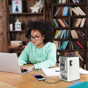 Yoo2 đồng tiền hoạt động Trạm Sạc với LCD hẹn giờ, 20000mAh pin, Dual pd20w cáp, công cộng sạc điện thoại Locker - Product Image 3