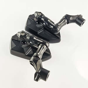 Espejo Retrovisor Universal para Motocicleta Qiangye con Espejo Azul para Protección y Seguridad - Product Image 2