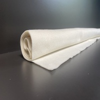 Modèles solides de techniques tissées par feutre blanc de polyester pour la conservation de la chaleur d'isolation d'équipement