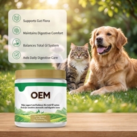 Friandises à mâcher molles multivitaminées et probiotiques pour chiens et chats, marque privée, pour le soutien de l'immunité, de la santé cardiaque et intestinale