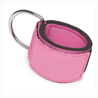 Sangles de cheville pour machines à câbles - Sangles de cheville rembourrées pour l'entraînement, accessoire pour les exercices des fessiers avec sac de transport