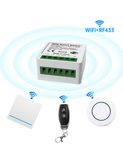 Tuya WiFi +433 10A Relay Switch Module 1 Channel Dry <strong>Contact</strong> <strong>Google</strong> Home Alexa Smart Life <strong>App</strong> Compatible AC 100-240V Smart Home - Product Image 4