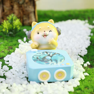 Adorno de dibujos animados <span class=keywords><strong>para</strong></span> la consola central del coche, ideal como regalo <span class=keywords><strong>para</strong></span> <span class=keywords><strong>tu</strong></span> <span class=keywords><strong>novio</strong></span>, con diseño de animales DJ <span class=keywords><strong>para</strong></span> fiestas en casa. - Product Image 4