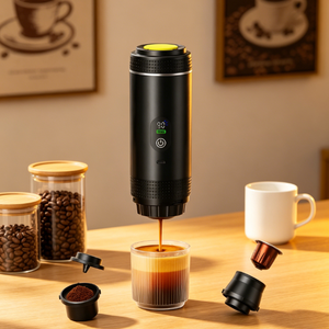 เครื่องชงกาแฟไฟฟ้าแบบหยด 80 มล. สไตล์โมเดิร์น รูปลักษณ์เรียบหรู ทำความสะอาดง่าย รับผลิตแบบ OEM สั่งซื้อจำนวนมากได้ - Product Image 1