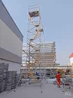 Prima Industry Construction Mobile H Frame Andamio vertical completo en la construcción