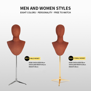 Espositore per Cappelli <span class=keywords><strong>e</strong></span> Collane in Fibra di Vetro Regolabile di Alta Qualità, Manichino per Gioielli con Rivestimento in Velluto <span class=keywords><strong>e</strong></span> <span class=keywords><strong>Testa</strong></span> - Product Image 2