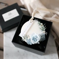 En gros Décoration de La Maison Botanique Parfumée Fleur Aromathérapie À La Main Cire Fond Tablet