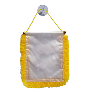 Mini <span class=keywords><strong>Bandera</strong></span> de Coche de Granada de 4''x6'' Portátil, Colgante, de Poliéster Satinado, Impresa Digitalmente por Ambos Lados, con Asta de Plástico para Automóvil - Product Image 3