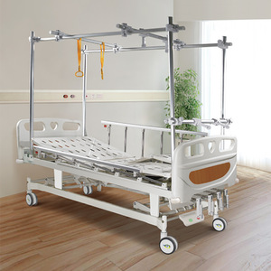 เตียงดึงกระดูกแบบมีโครงเหล็ก KCare สำหรับผู้ป่วยอัมพาต ควบคุมด้วยมือ - Product Image 1