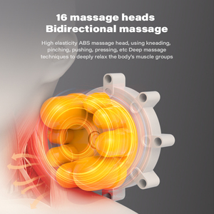 Meistverkaufter Ein-Klick-Start Elektrischer Shiatsu-Knetmassage-Schal Therapie Rücken-Nacken-Massagegerät und Schulter-Nacken-Massagegerät - Product Image 4