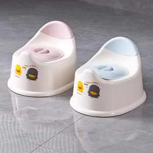 Asiento de Inodoro de Plástico para Bebés con Cubeta Interior, Diseño Reforzado, Temática de Dibujos Animados para Bebés y Niños - Product Image 5