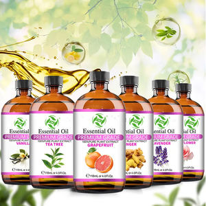 Huile de massage essentielle à la lavande et à la rose 100% pure naturelle pour le corps, les cheveux, le visage, huile multi-usages - Product Image 5