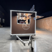 Remorque de camion de nourriture personnalisée cuisine entièrement équipée certifiée CE restaurant mobile restauration van remorque de camion de nourriture