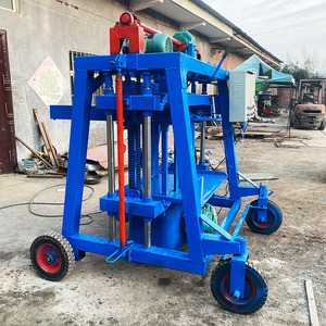 Máy Làm Gạch Giá Ở Zimbabwe Máy Làm Khối Xi Măng Rắn Rỗng Bê Tông Di Động Nhỏ Với Động Cơ Diesel - Product Image 1