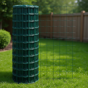 Clôture en acier Euro 82ftx3.3ft, treillis vert pour usage extérieur et jardin - Product Image 2