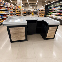 Comptoir de caisse de supermarché et hypermarché de qualité supérieure – Design moderne