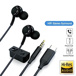 Écouteurs filaires de type C pour <span class=keywords><strong>Samsung</strong></span> Galaxy S24 S23 S22 Ultra Plus, écouteurs USB-C pour A54 A34 <span class=keywords><strong>A53</strong></span> - Product Image 1