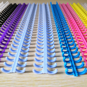 30 <span class=keywords><strong>anneaux</strong></span> 10mm 13mm peigne de <span class=keywords><strong>reliure</strong></span> spirale en plastique DIY A4 A5 A6 <span class=keywords><strong>anneaux</strong></span> de <span class=keywords><strong>reliure</strong></span> pour cahier à feuilles mobiles - Product Image 3