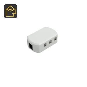 6 Ports 2510 terminal Specified Junction Box 6 way power distribution box for wardrobe LED lights strip power distribution box