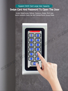 Kim Loại bàn phím IP68 không thấm nước kiểm soát truy cập hệ thống kiểm soát an ninh em ID Đầu đọc thẻ độc lập cửa RFID kiểm soát truy cập - Product Image 6