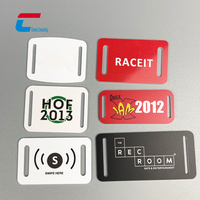 Carte de visite numérique personnalisée, mini-étiquette RFID, bracelet NFC, puces NTAG213/215, design étanche, contrôle d'accès social, 13,56 MHz CXJ