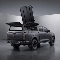 Wasserdichte Aluminium-Legierung LKW-Ladeflächen-Hardtop-Abdeckung mit Vier-Wege-Hebesystem für Overland-Camping und Schlüsselschloss