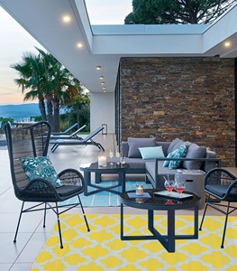 Camera da letto e soggiorno tappeto per interni ed esterni tappetini <span class=keywords><strong>gialli</strong></span> impermeabili <span class=keywords><strong>tappeti</strong></span> e <span class=keywords><strong>tappeti</strong></span> tavolo da pranzo set tappeto nativo - Product Image 6