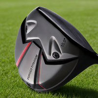 Driver de golf personnalisé OEM, réglable en degré 9 et 10,5 degrés, tête en titane et carbone moulé, driver de golf pour hommes