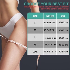 Longue jambe complète genouillère Compression genouillères pour ACLPCL ménisque déchirure arthrite <span class=keywords><strong>tendinite</strong></span> soulagement coude et genouillères pour hommes - Product Image 5