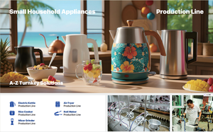 Custom Solutions Automatic <b>Air</b> <b>Fryer</b> Production Line Turnkey Project Small Home Appliance Airfryproductionline <b>Air</b> <b>Fryer</b> - Product Image 6