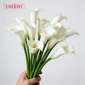 Offre Spéciale – <span class=keywords><strong>Fleurs</strong></span> Artificielles Calla Lily en PU Effet Naturel de 65 cm – Vente en Gros pour Mariages et Décoration de Table – Fournisseur - Product Image 3