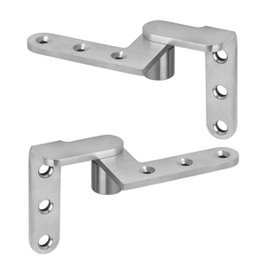 Charnières en acier inoxydable à 360 degrés Portes en bois tournantes cachées Charnières supérieures et inférieures du ciel et de la terre - Product Image 1
