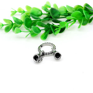 Hebilla de joyería de acero inoxidable yunnique, diseño de cabeza de águila para hacer pulseras, componente de metal chapado de forma irregular, GZY-316-30 - Product Image 4