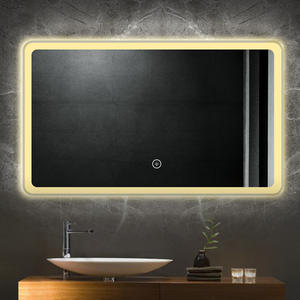 Salone attrezzature e mobili barbiere stazioni di acconciatura con luci salone stazione specchio - Product Image 4