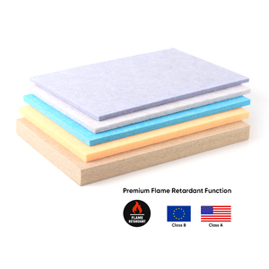 Panneaux acoustiques en polyester, panneaux acoustiques en PET, matériau <span class=keywords><strong>anti</strong></span>-<span class=keywords><strong>bruit</strong></span>, revêtement mural acoustique - Product Image 2